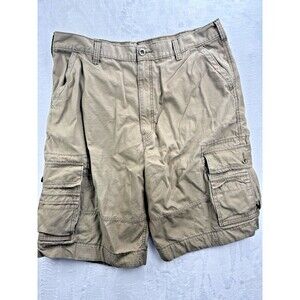Levi's Size 40 Mens Cargo Shorts Brown Cotton